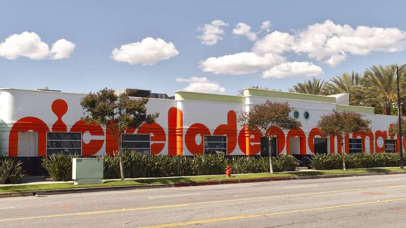 Nickelodeon Animation Studio on Olive Ave. in Burbank, California.