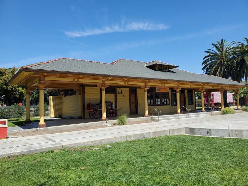 Niles Depot in April 2024