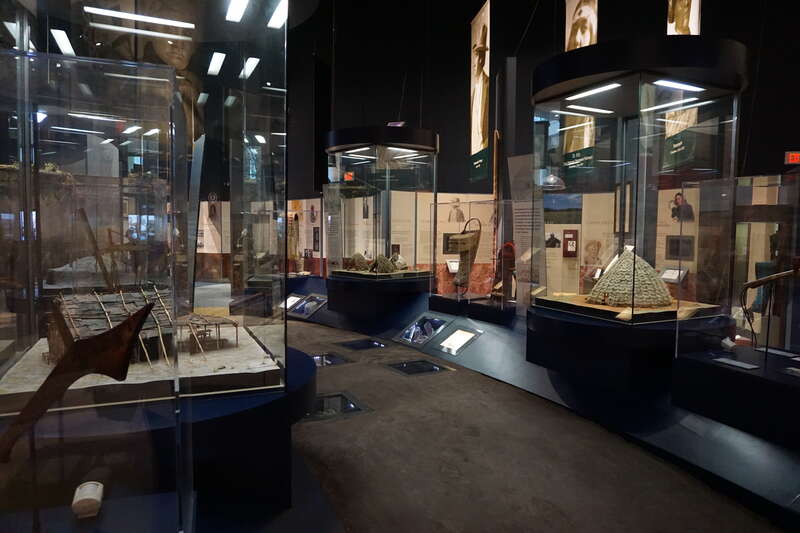 The ONEOK Gallery at the Oklahoma History Center in Oklahoma City, Oklahoma (United States).