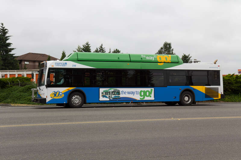 2009 New Flyer C40LFR on route 500