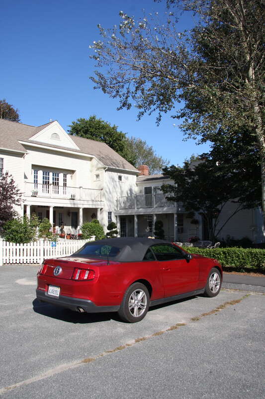 Parked at Captain Farris House B&amp;amp;B