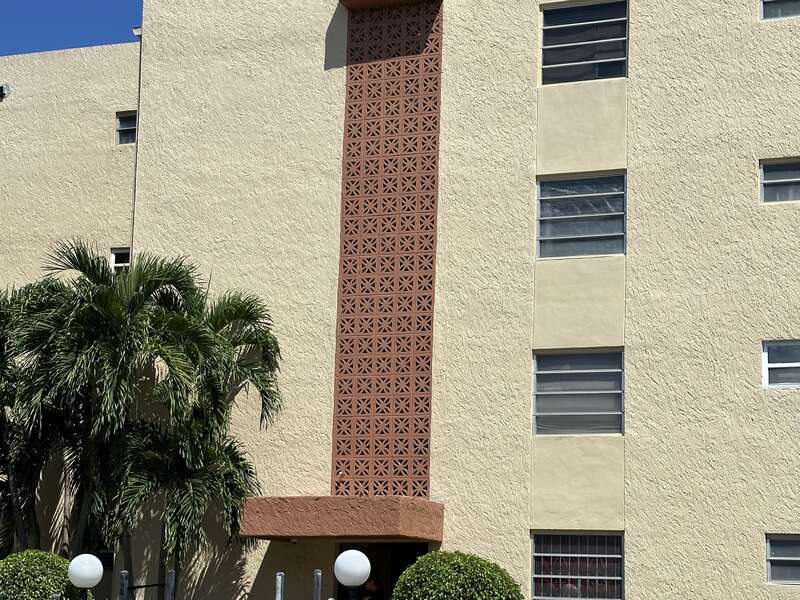 Perforated Block in Little Havana, Miami FL September 2024