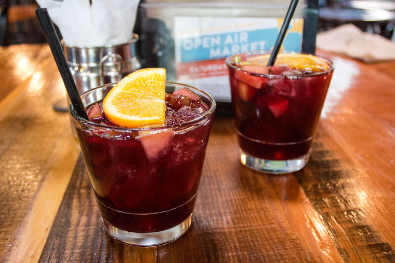 The sangria was SO GOOD!