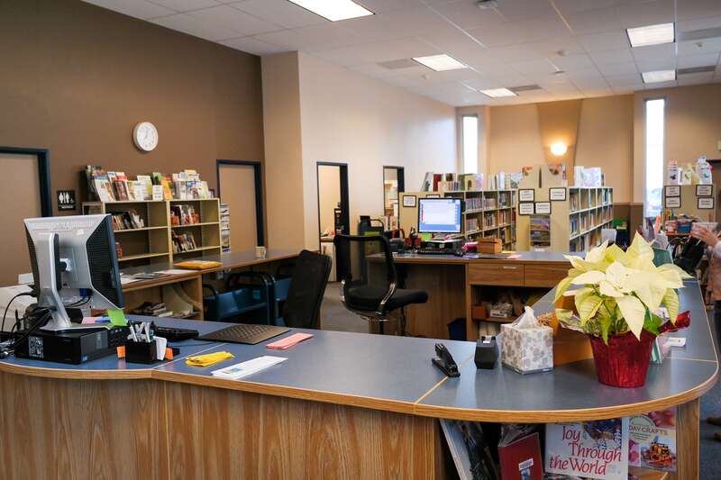 The community library in Banks, Oregon