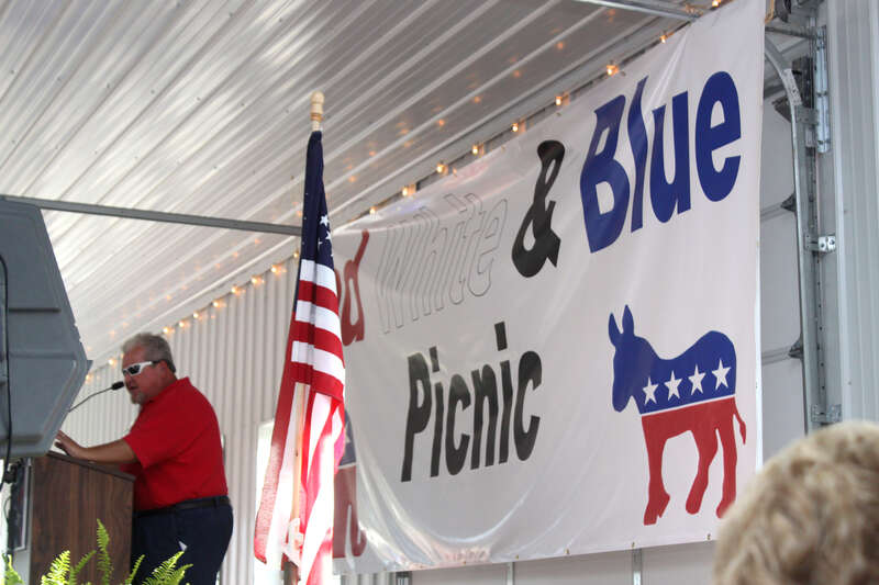 Stage at the Red White and Blue picnic in Owensboro, Kentucky.

Please attribute to Gage Skidmore if used elsewhere.
