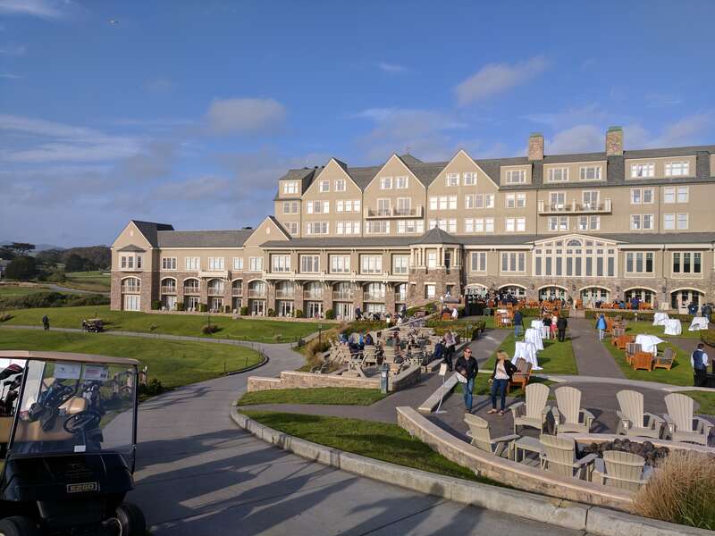Ocean Lawn by the Ritz-Carlton Hotel in Half Moon Bay, California