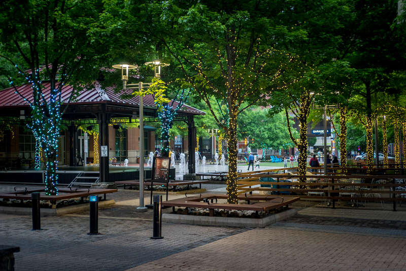 Took a stroll around Rockville Town Center one early evening after seeing Infinity War at the Regal with my fiance.

Perfectly balanced, as all things should be.