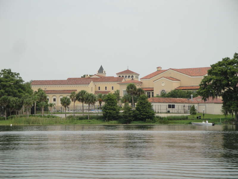 View of Rollins College from Lake Virginia