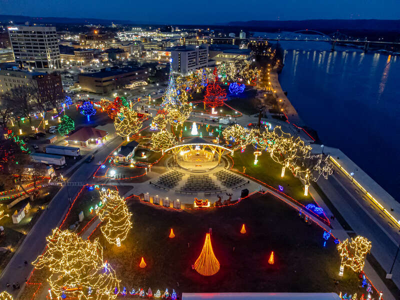 Rotary Lights La Crosse, Wisconsin