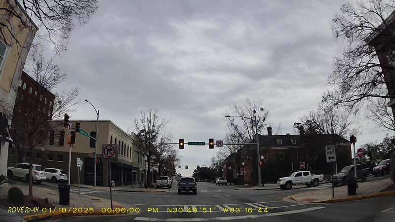 SB North Patterson St at Hill Ave intersection, Valdosta, Lowndes County, Georgia