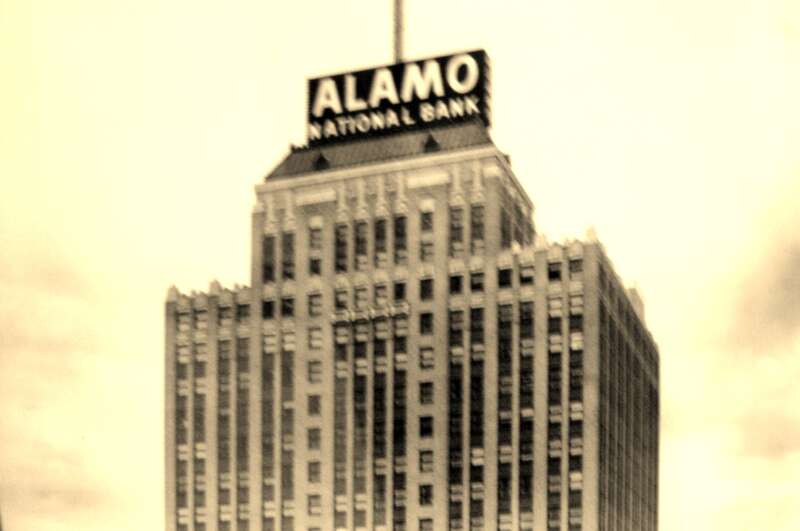 San Antonio Trip, Drury Plaza Hotel.  Our hotel was a great old building with a lot of character.  In its previous life, it was the Alamo National Bank, built in 1929.  The building is listed on the National Register of Historic Places.  Vintage pic