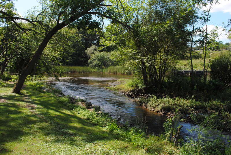 [View of the Saugus River, Saugus Iron Works National Historic Site]