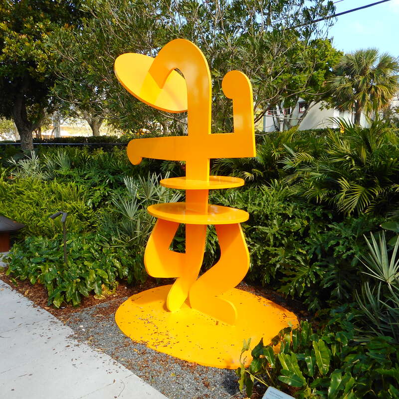 Artwork on display at the Norton Museum of Art in Palm Beach, FL 2019 reopening