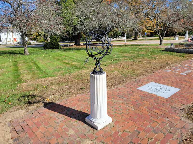 Space Force at the Veterans Memorial in Trumbull Park, Lebanon Connecticut