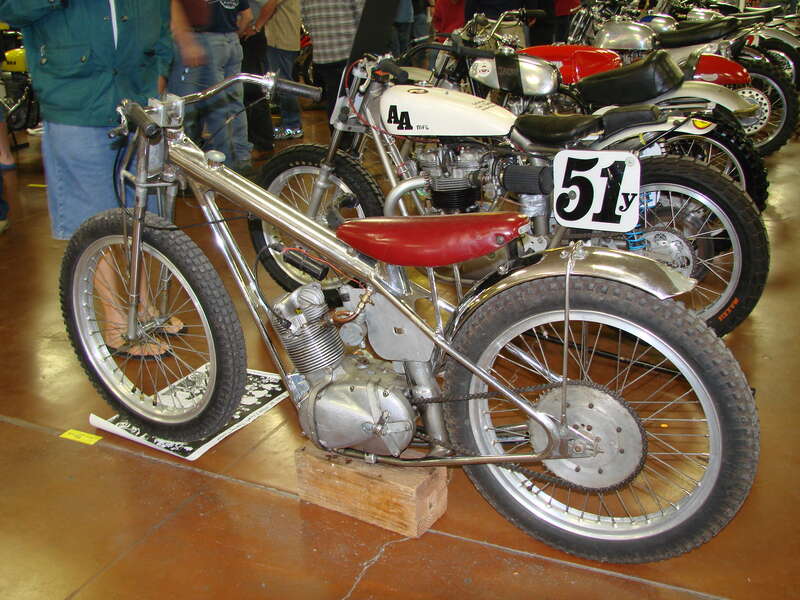 Speedway unidentified motorcycle