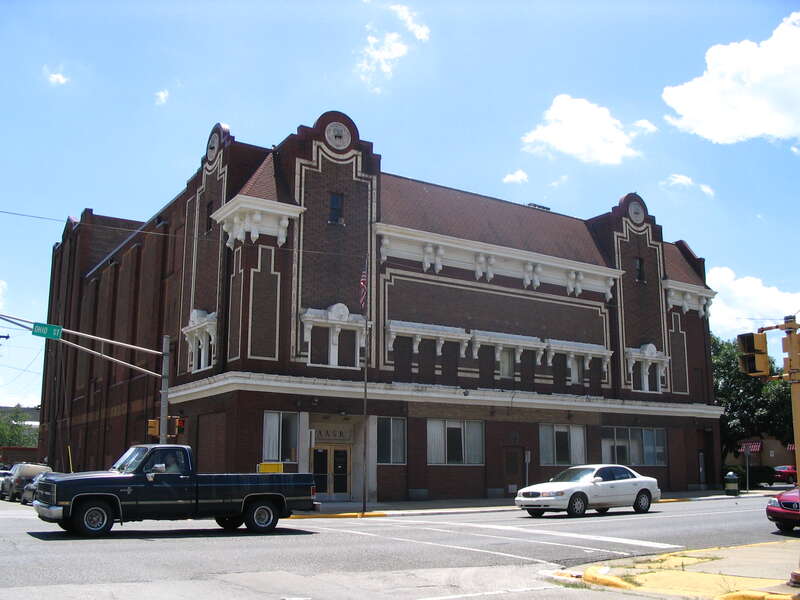 The Hippodrome Theater, built in 1914, is no longer a theater.