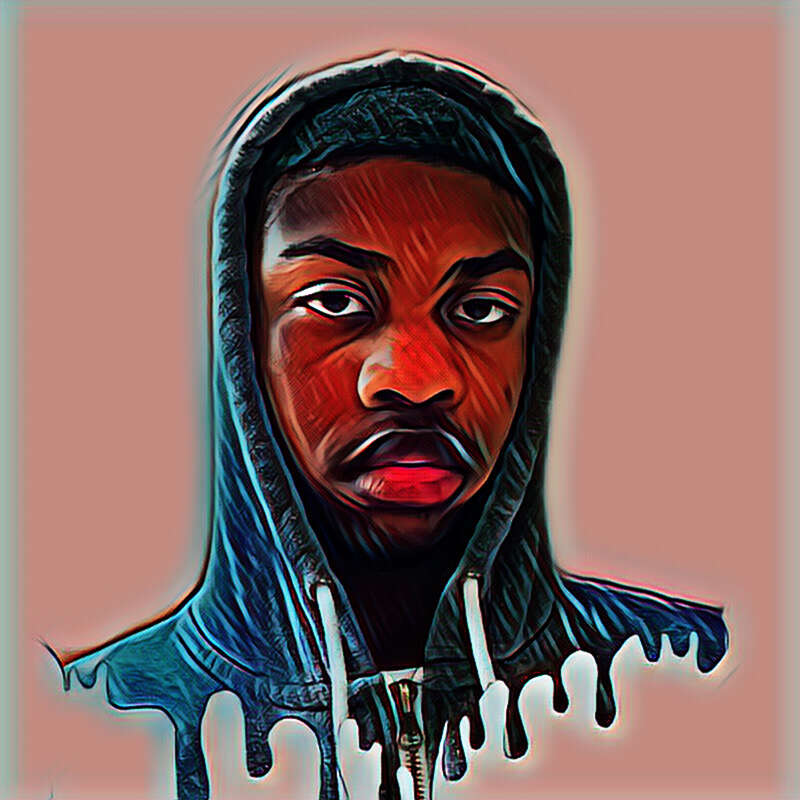 This is a dripped out photo of Yung Ellist Dreamz