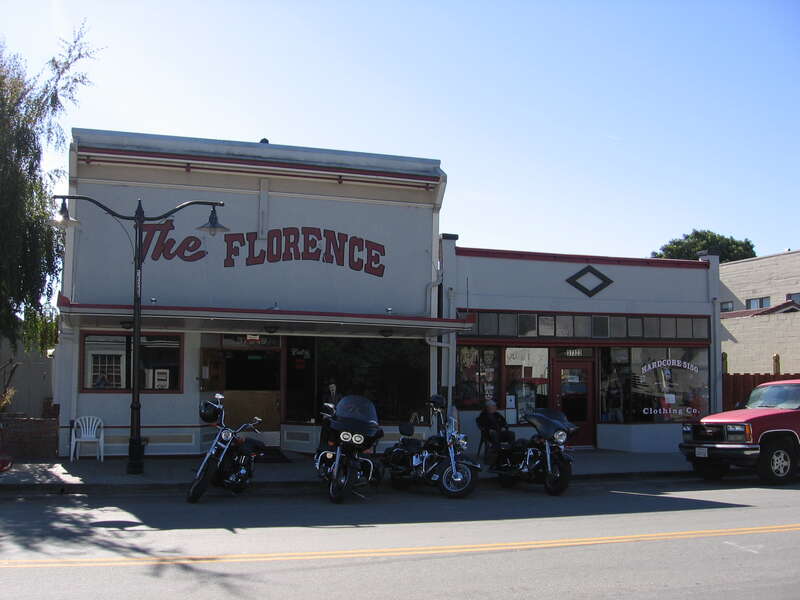 &quot;The Florence&quot; on Niles Boulevard in the Niles district of Fremont, California, USA.
