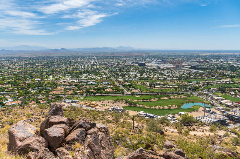 View from Camelback Mountain
