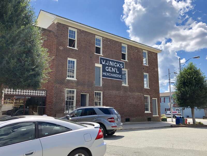 W.J. Nick's General Merchandise Building, Graham, NC