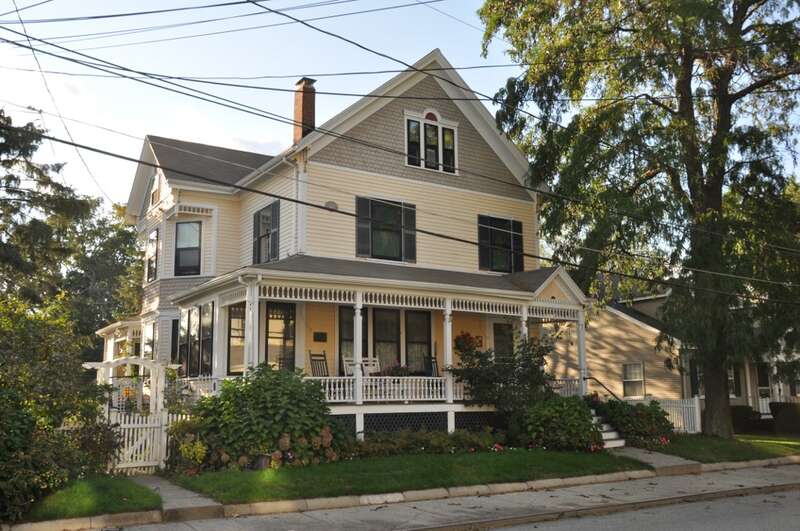 The historic E. Sybbill Banks House in Waltham, Massachusetts.