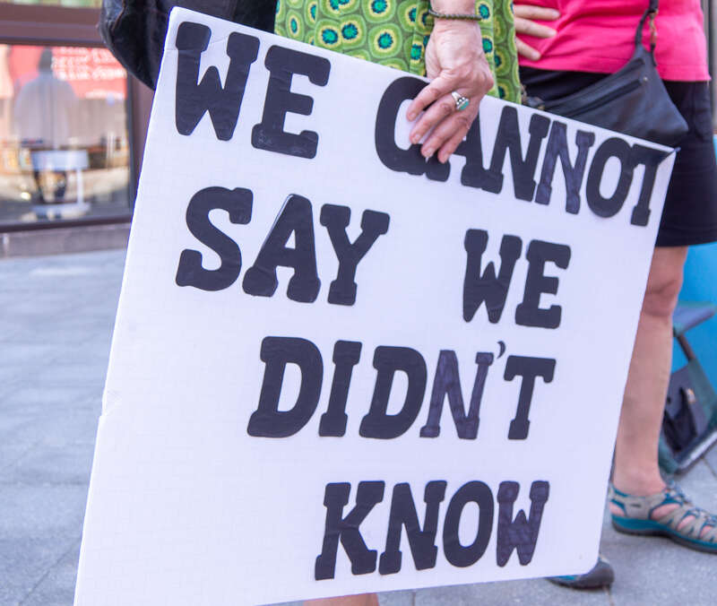 We cannot say we didn't know