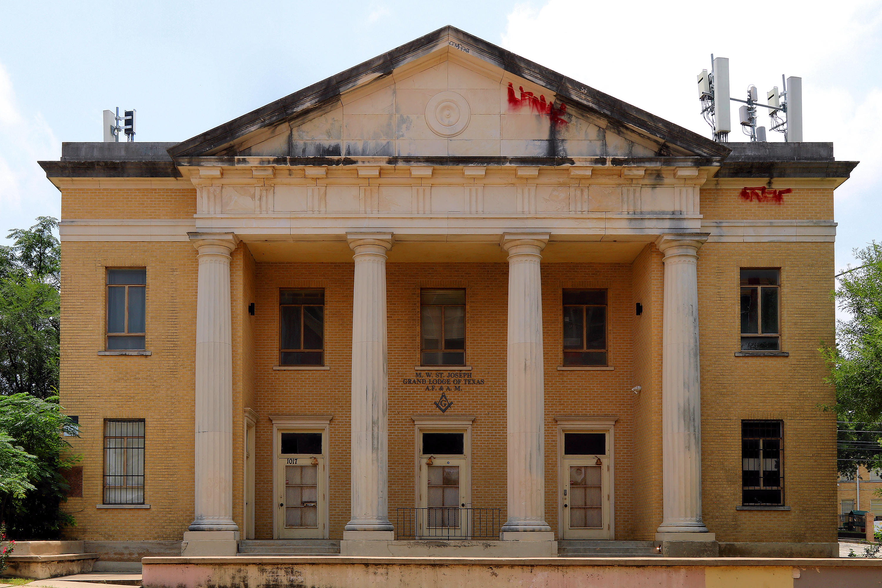 Most Worshipful St. Joseph Grand Lodge Masonic Temple in Austin, Texas, United States. It was designated a Recorded Texas Historic Landmark in 2022.