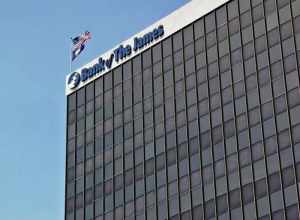The Bank of the James building, an office building in Lynchburg, Virginia.
More at The Schumin Web:
www.schuminweb.com/photography/downtown-lynchburg/

Ben Schumin is a professional photographer who captures the intricacies of daily life.  This image