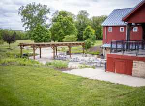 Photo taken of the Carriage Hill MetroPark Visitor Center in Huber Heights, Ohio.