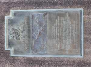 Historical marker for the Forbes Road