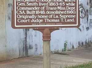 Gen. E. Kirby Smith Residence Historical Marker, Shreveport, Louisiana.