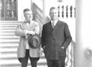 Local call number: RC15878Title: John McEntee Bowman (right) and George E. Merrick: Coral Gables, FloridaDate: 1926Photographer: http://floridamemory.com/solr-search/results/?q=collection:%22Florida Photographic Collection" AND