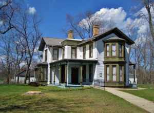 The Joseph T. Bowen Country Club in Waukegan (1843). In 1857, the house on the property was sold to John Charles Haines, a flour manufacturer and politician, for use as a summer home. The next year, Haines was elected Mayor of Chicago, interrupting