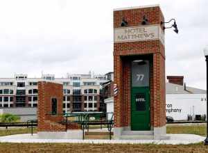 Matthews Hotel Monument