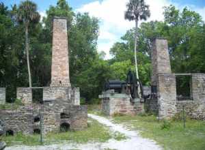 Dunlawton Plantation and Sugar Mill, in Port Orange, Florida