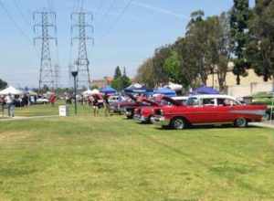 Photo of stanton car show in Stanton Park.  This is an annual event that brings out many local car enthusiasts.