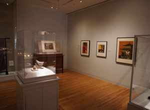 The Japanese Art Gallery at the University of Michigan Museum of Art in Ann Arbor, Michigan (United States).