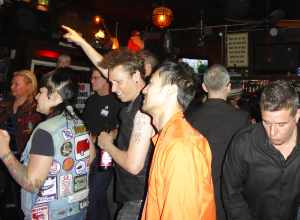 The Outta Sites killed it at Winters.  They have such a fresh original sound.  Makes you wanna shake it!
I was too late and then too busy dancing to snap any pictures of the first band, The Krypters, but they rocked me (great covers of Sonics tunes).