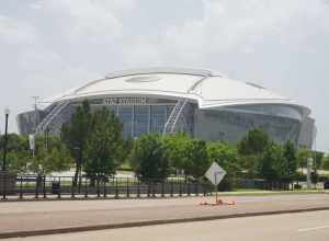 AT&amp;T Stadium in Arlington, Texas (United States).