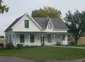 Thomas D. Campbell House, 2405 Belmont Rd, Grand Forks ND.  Part of the Myra Museum. Listed on the National Register of Historic Places 9-29-1987.