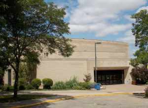 Centennial Hall on the campus of Augustana College in Rock Island, Illinois.