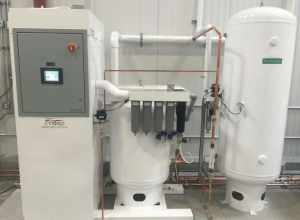 GCS nitrogen generator for modified atmosphere packaging