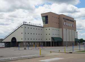 E. H. Hanby Stadium in Mesquite, Texas (United States).