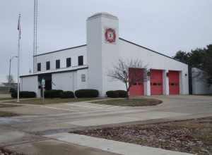 Normal Fire Department Station 2 at 604 N. Adelaide St., Normal IL (Mike Matejka photo)