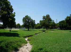 Cherry Street Park in Sherman, Texas (United States).