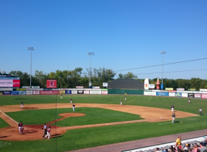 Lowell Spinners vs. Vermont Lake Monsters at Edward A. LeLacheur Park on September 6, 2015