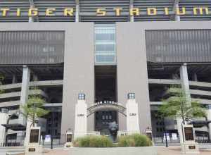 Tiger Stadium (LSU) Champions Plaza-Mike the Tiger