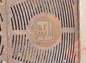 Belmar sidewalk tree grate, Lakewood, CO