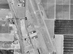 USGS digital orthophoto of Delano Municipal Airport in Delano, Kern County, California, United States