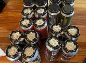 Beer at Full Circle Brewing Co., Fresno, California